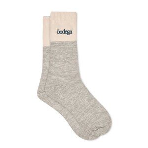 NWT - Bodega x Druthers Blocked Runners Crew Socks